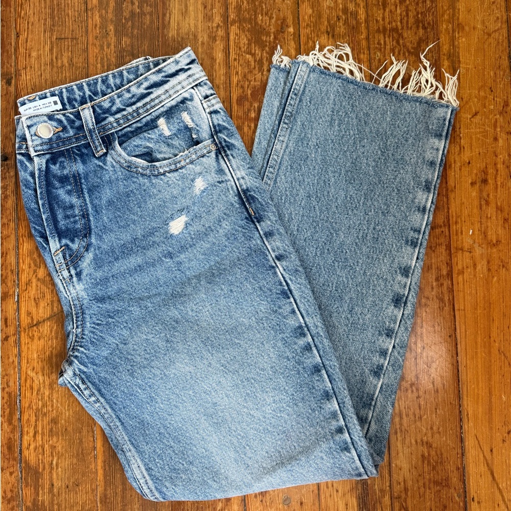 Zara Light Blue Denim Jeans